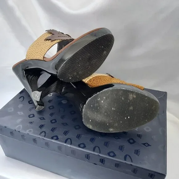 Cobalto Italian Sandals - Picture 8 of 8